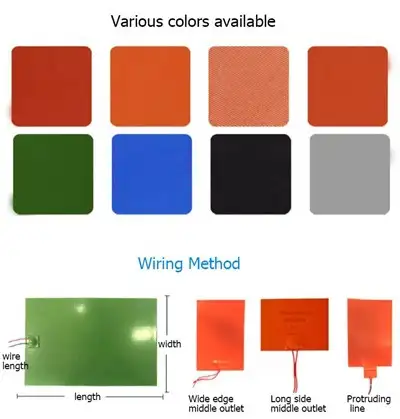 Flexible Silicone Heaters 220v — gallery image 4