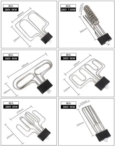 Stainless Heater Element Round For Steamer — gallery image 7