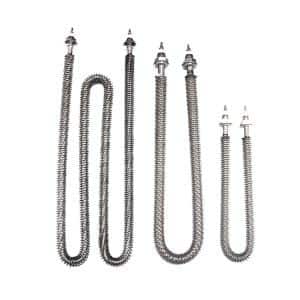 W Shape Electric Air Tubular Finned Heater Element