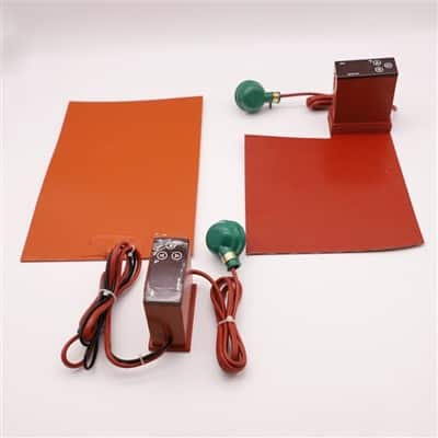 12v Silicone Rubber Heater With Thermostat