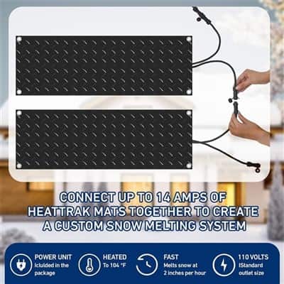 Outdoor Driveway Snow Melting Mat Heating Film Pad