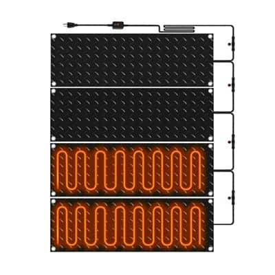 Outdoor Snow Melting Electric Heating Mats