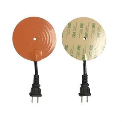 Round Heating Plate Silicone Rubber Heater